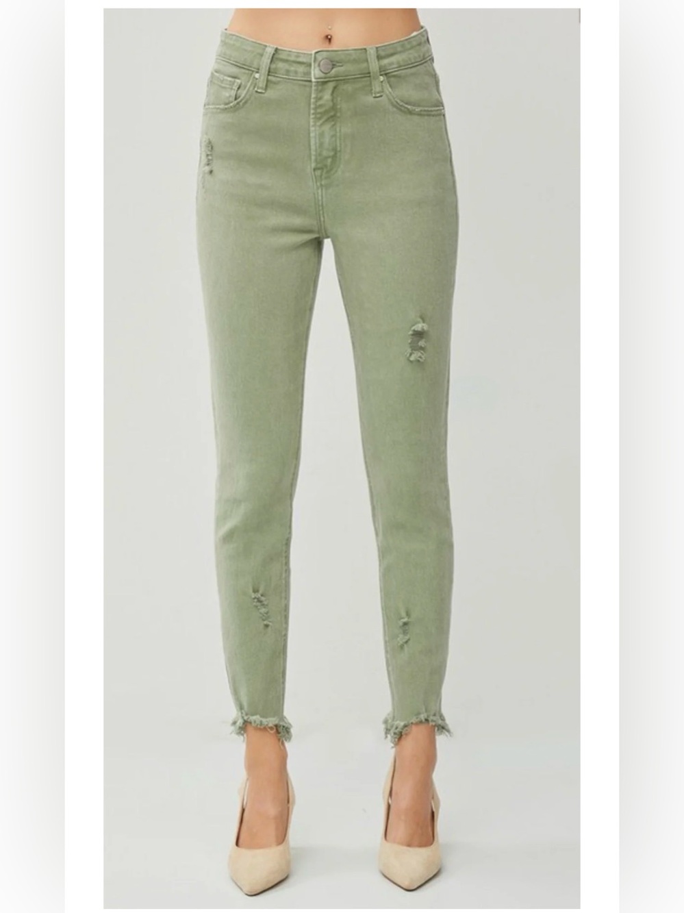 NWT Risen Women's High-Rise Skinny Jeans size 1/25